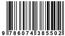Código de Barras de '.9786074385502.'