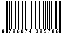 Código de Barras de '.9786074385786.'