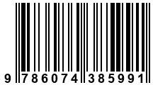 Código de Barras de '.9786074385991.'