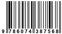 Código de Barras de '.9786074387568.'