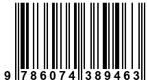 Código de Barras de '.9786074389463.'