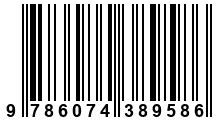 Código de Barras de '.9786074389586.'