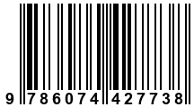 Código de Barras de '.9786074427738.'