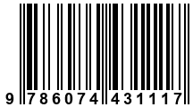 Código de Barras de '.9786074431117.'