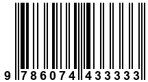 Código de Barras de '.9786074433333.'