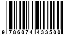 Código de Barras de '.9786074433500.'