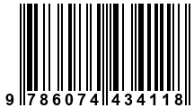 Código de Barras de '.9786074434118.'
