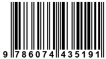 Código de Barras de '.9786074435191.'