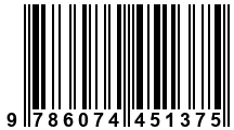 Código de Barras de '.9786074451375.'