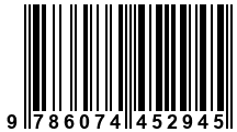 Código de Barras de '.9786074452945.'