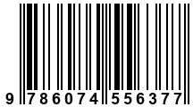 Código de Barras de '.9786074556377.'