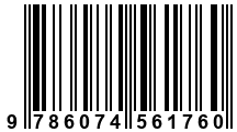 Código de Barras de '.9786074561760.'