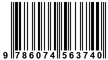 Código de Barras de '.9786074563740.'