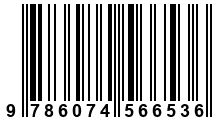 Código de Barras de '.9786074566536.'