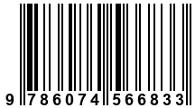 Código de Barras de '.9786074566833.'