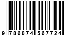 Código de Barras de '.9786074567724.'