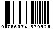 Código de Barras de '.9786074570526.'