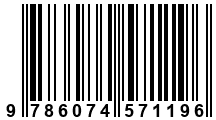 Código de Barras de '.9786074571196.'