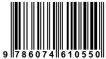 Código de Barras de '.9786074610550.'