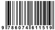 Código de Barras de '.9786074611519.'