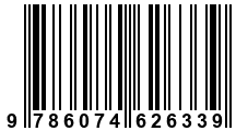 Código de Barras de '.9786074626339.'