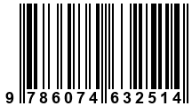 Código de Barras de '.9786074632514.'