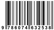 Código de Barras de '.9786074632538.'