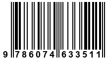 Código de Barras de '.9786074633511.'