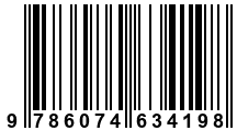 Código de Barras de '.9786074634198.'