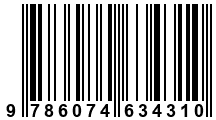 Código de Barras de '.9786074634310.'