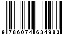 Código de Barras de '.9786074634983.'