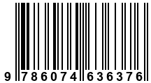 Código de Barras de '.9786074636376.'