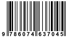 Código de Barras de '.9786074637045.'