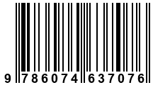 Código de Barras de '.9786074637076.'
