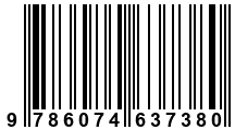 Código de Barras de '.9786074637380.'