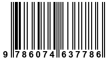 Código de Barras de '.9786074637786.'