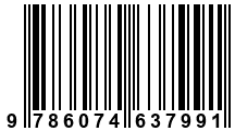 Código de Barras de '.9786074637991.'