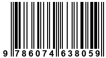 Código de Barras de '.9786074638059.'