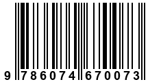 Código de Barras de '.9786074670073.'