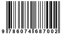 Código de Barras de '.9786074687002.'
