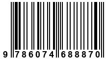 Código de Barras de '.9786074688870.'