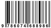 Código de Barras de '.9786074688986.'
