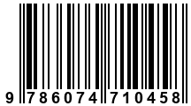 Código de Barras de '.9786074710458.'