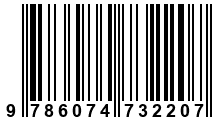 Código de Barras de '.9786074732207.'