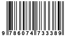 Código de Barras de '.9786074733389.'