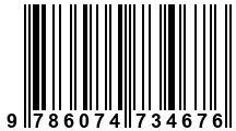 Código de Barras de '.9786074734676.'