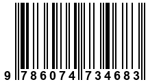 Código de Barras de '.9786074734683.'