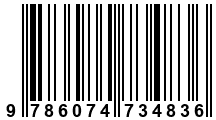 Código de Barras de '.9786074734836.'
