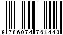 Código de Barras de '.9786074761443.'
