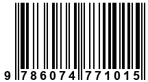 Código de Barras de '.9786074771015.'